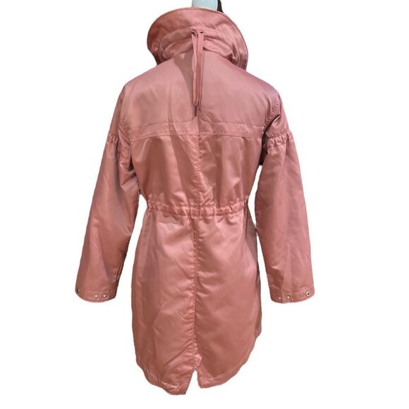 Hunter Refined Drawcord Coat in Pale Rose Size XS - Picture 9 of 10